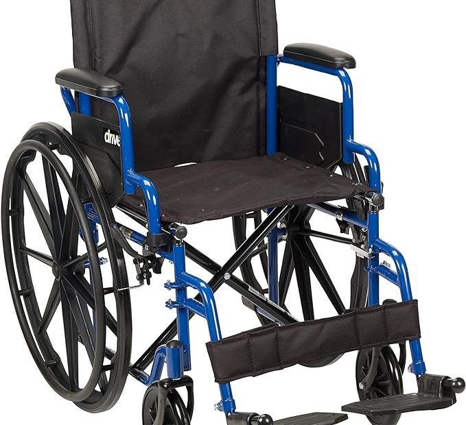 Drive Medical Blue Streak Ultra Lightweight Wheelchair